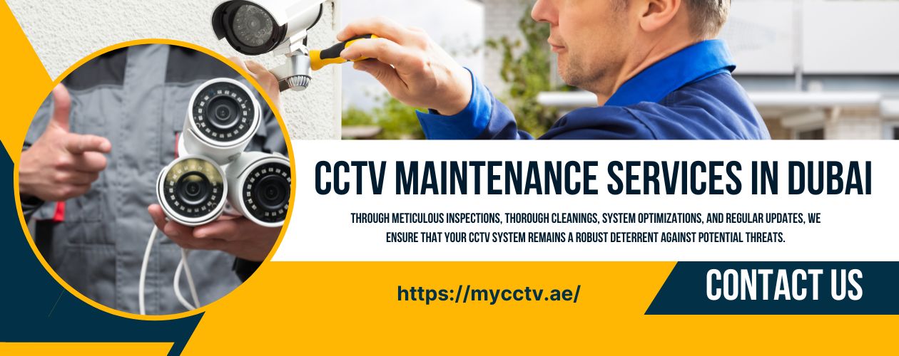 CCTV Maintenance Services In Dubai Banner